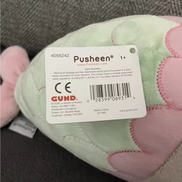 Pusheen Gund Mermaid Gray Cat w/ Fish Tail - New with Tags - Picture 4 of 4
